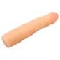Dildo Realistic White Flexible Spine 19cm