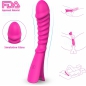 Real Wave Fucsia 9 Moduri Reîncărcabil — Vibrator Punct G Roz