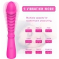 Real Wave Fucsia 9 Moduri Reîncărcabil — Vibrator Punct G Roz