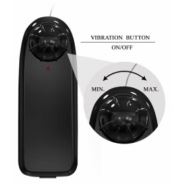 Vibrator cu Ventuză Strong And Brave și Telecomandă