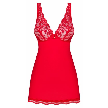Babydoll Obsessive Luvae Rosu S-M