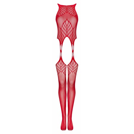 Catsuit Obsessive N122 Rosu S-L