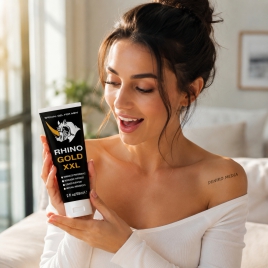 Gel Rhino Gold XXL pentru Mărirea Penisului 59 ml