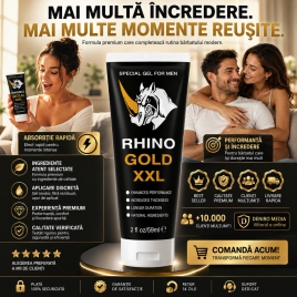 Gel Rhino Gold XXL pentru Mărirea Penisului 59 ml
