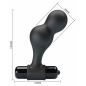 Rogue Wave Stimulator Pentru Prostată 10 Moduri Vibrații Negru