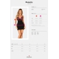 Chemise Obsessive Rosenty Negru M-L