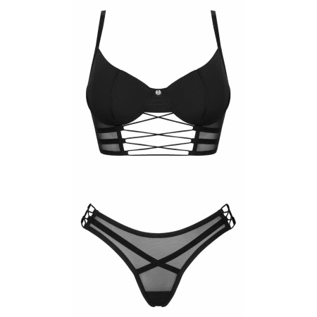 Set Obsessive Roxelia Negru XL-2XL