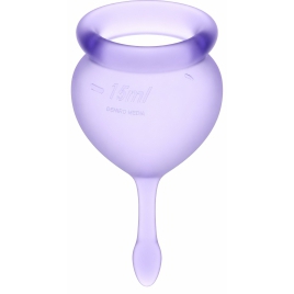 Satisfyer Feel Good Menstrual Cup Set Lila pe xBazar