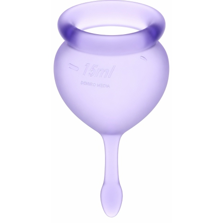 Satisfyer Feel Good Menstrual Cup Set Lila