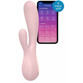 Vibrator Rabbit Satisfyer Mono Flex Roz pe xBazar