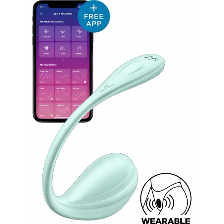 Satisfyer Smooth Petal Connect 12 Moduri App Control Verde