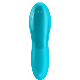 Satisfyer Teaser Finger Vibrator Blue Albastru