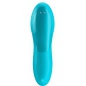 Satisfyer Teaser Finger Vibrator Blue Albastru