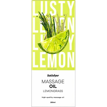 Satisfyer Ulei De Masaj Lemongrass 250 ml — Revigorant