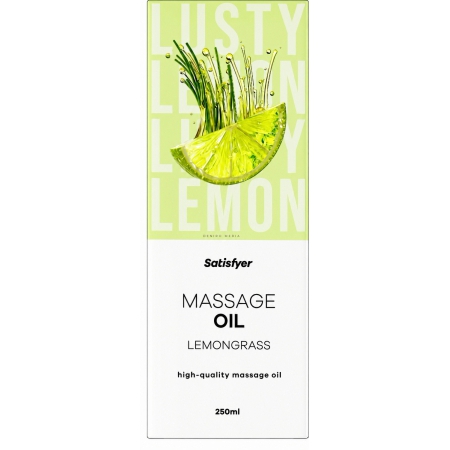 Satisfyer Ulei De Masaj Lemongrass 250 ml — Revigorant