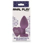ToyJoy Secret Heart Plug Anal Din silicon 8 cm Bază Inimă Mov