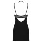 Chemise Obsessive Selinne Negru XL-2XL