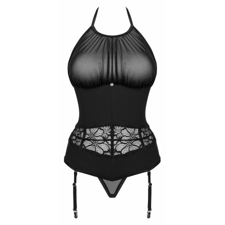 Corset Obsessive Serafia Negru M-L