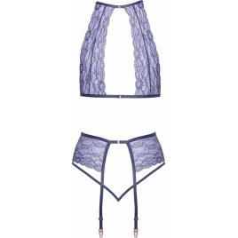 Set din Dantelă Kissable Gianna Mov L-XL