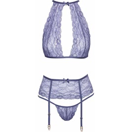 Set din Dantelă Kissable Gianna Mov L-XL