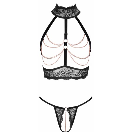 Set Abierta Fina Amethyst Negru L