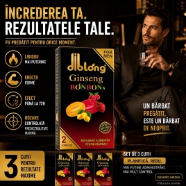 Set 3 Cutii Bomboane Afrodisiace pentru Erecție