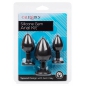 Set 3 Dopuri Anale Silicon Negru