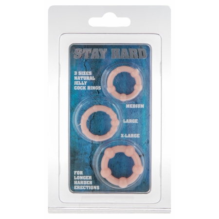Set Inele Penis Stay Hard pentru Erecție Fermă