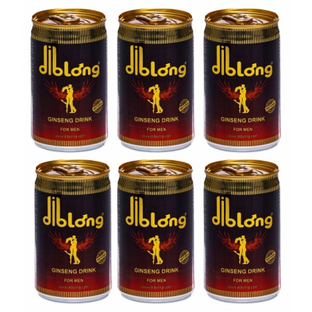 Set 6 x Băutură Energizantă Cu Ginseng Diblong 150ml