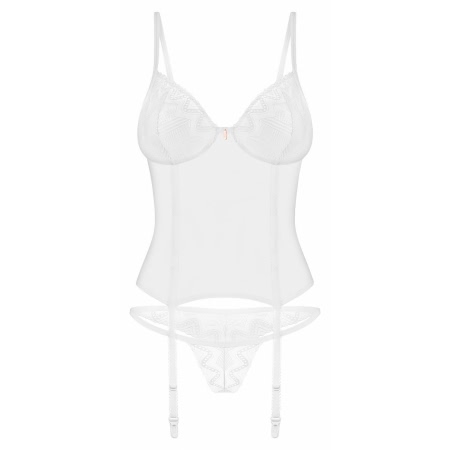 Corset Obsessive Alissium Alb M-L