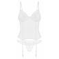 Corset Obsessive Alissium Alb XL-2XL