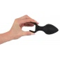 Set Anal Plug Black Velvets Trainer Negru