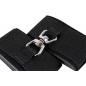 Set Blindfold Handcuffs Negru