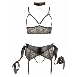 Set Cottelli Collection Riley Negru pe xBazar