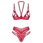 Set Obsessive Cupide Desir Roșu L-XL