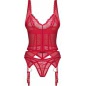 Corset Obsessive Cupide Desir Roșu L-XL