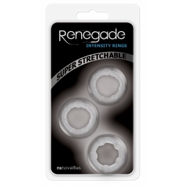 Set Inele Renegade Intensity pentru Erecție Mai Lungă
