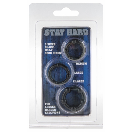 Set Inele Penis Stay Hard pentru Erecție Mai Lungă