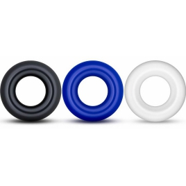Set Inele Penis X-Basic Donut Rings pentru Erecție 3 buc