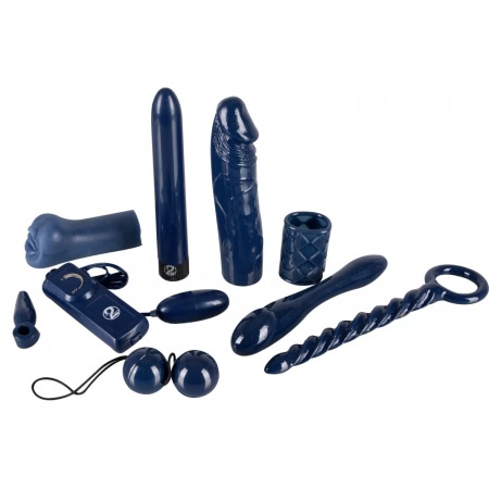 Set Jucarii Sexuale Midnight Albastru