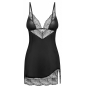 Chemise Obsessive Lobellis Negru XL-2XL