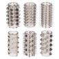 Set 6 Manșoane Power Penis Sleeve Negru pentru Cuplu