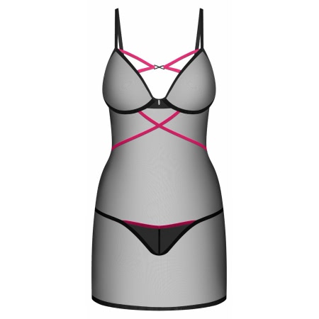 Chemise Obsessive Novenes Negru M-L