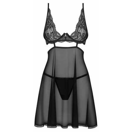 Chemise Obsessive Nutris Negru M-L