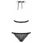 Set Obsessive 828-SET Negru L-XL