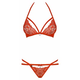 Set Obsessive 838-SET Roșu pe xBazar