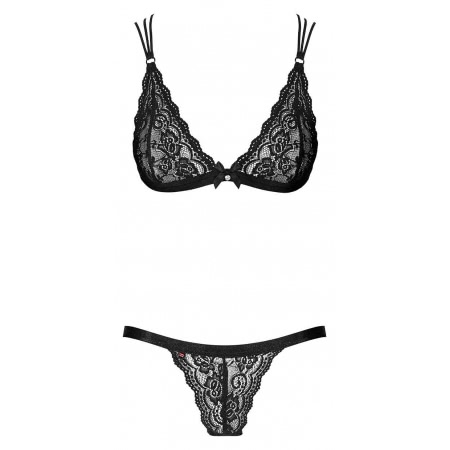 Set Obsessive 854-SET Negru S-M