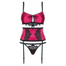 Set Obsessive 861-SEG Fuchsia pe xBazar