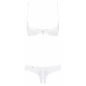 Set Obsessive Alabastra Alb S-M