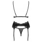 Set Obsessive Arisha Negru L-XL